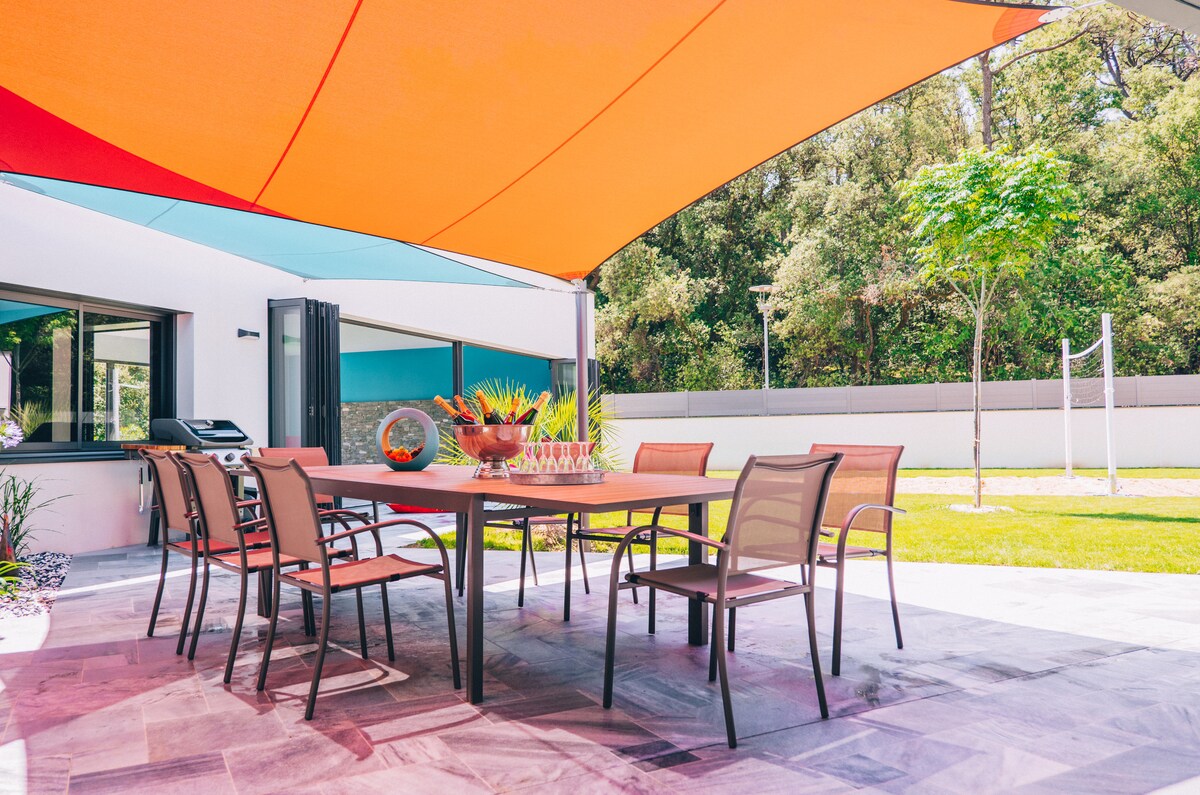 Villa des Dunes overview 2