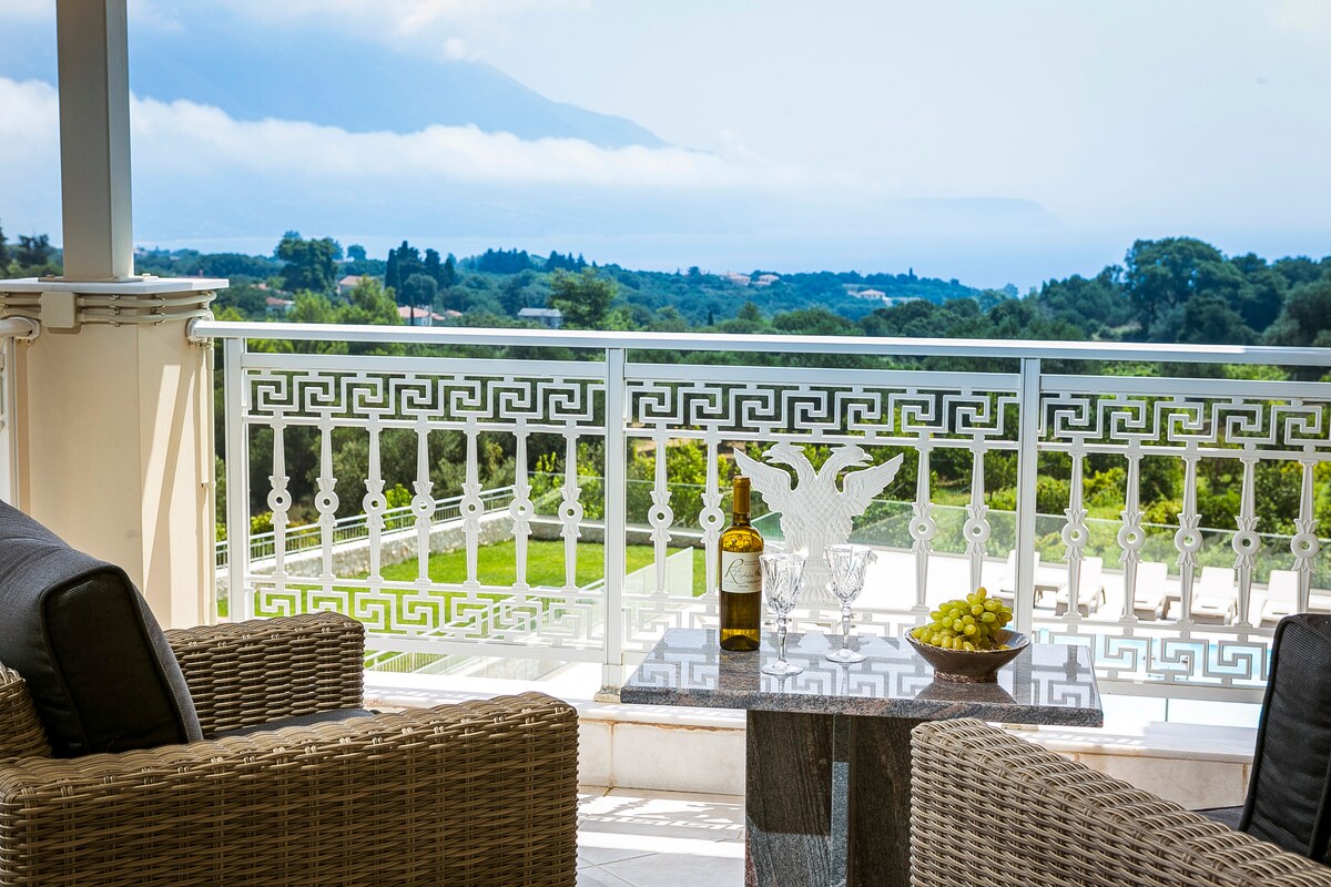 Villa Aenos overview 1