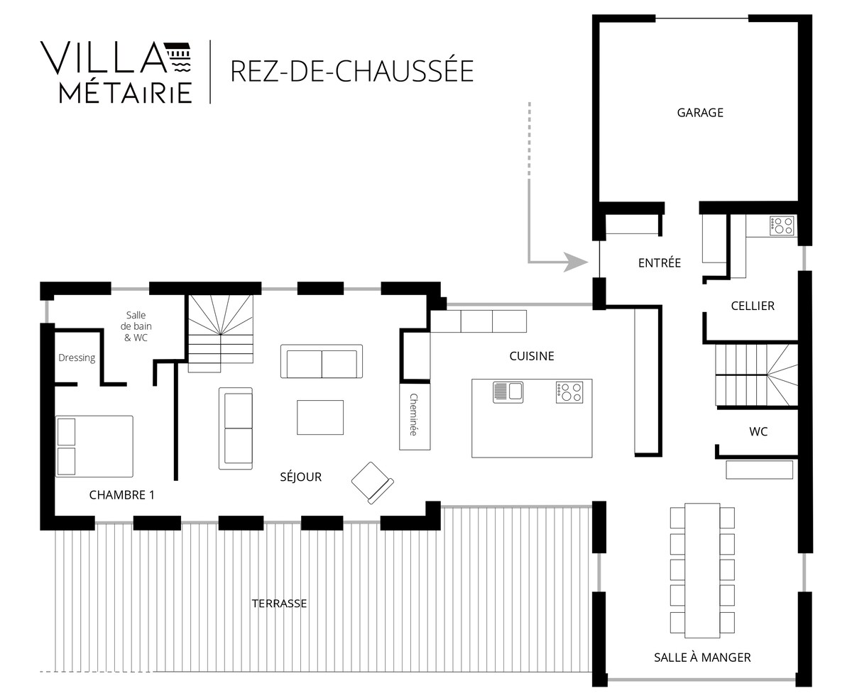 Villa Les Bruyères overview 2