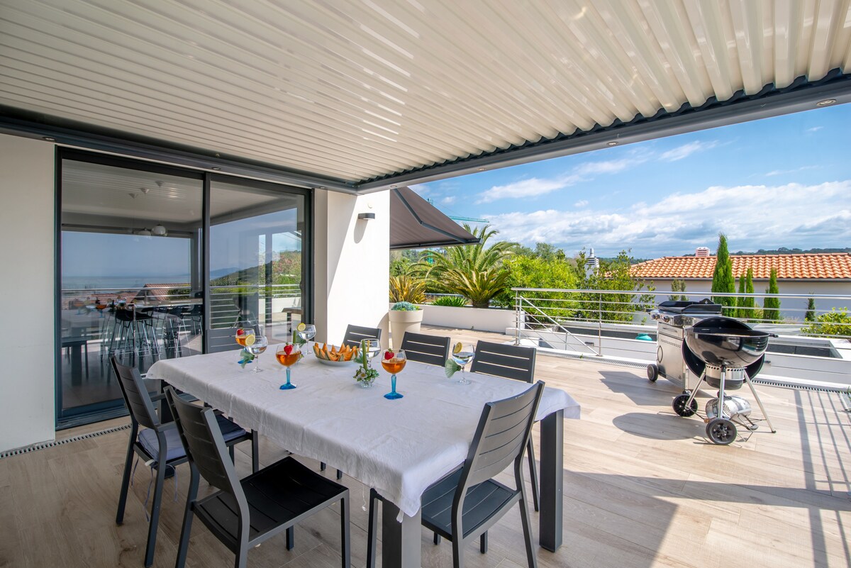 Villa Perspective overview 3